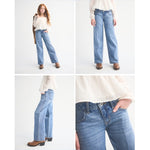 Load image into Gallery viewer, Abercrombie Kids Low Rise Baggy Leg Jeans 9/10 Long
