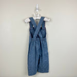 Load image into Gallery viewer, Vintage Alben Chambray Turtle Overalls 18 Months USA
