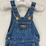 Load image into Gallery viewer, Vintage OshKosh B'gosh Blue Jean Overalls 3-6 Months USA
