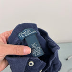 Load image into Gallery viewer, Ralph Lauren Boys Long Sleeve Knit Cotton Polo Shirt Navy Blue 3T

