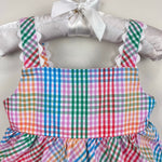 Load image into Gallery viewer, Little English Evie Bloomer Set Preppy Plaid 6 Months
