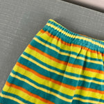 Load image into Gallery viewer, Vintage Y2K Le Top Zoo Friends Stripe Polka Dot Velour Outfit 3 Months

