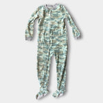 Load image into Gallery viewer, Carter's Fleece Footie Pajamas Camo Green 6
