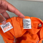 Load image into Gallery viewer, Vintage Simply Basic Orange Fruit Romper 8
