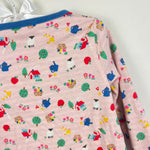 Load image into Gallery viewer, Mini Boden Reversible Elizabethan Blue Stripe Farm Dress 6-12 Months
