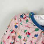 Load image into Gallery viewer, Mini Boden Reversible Elizabethan Blue Stripe Farm Dress 6-12 Months
