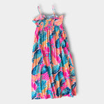 Load image into Gallery viewer, Lilly Pulitzer Chasteen Maxi Dress Multi Goombay Smashed Reduced L 8-10

