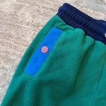 Load image into Gallery viewer, Mini Boden Cosy Fleece Joggers Green Blue 7-8
