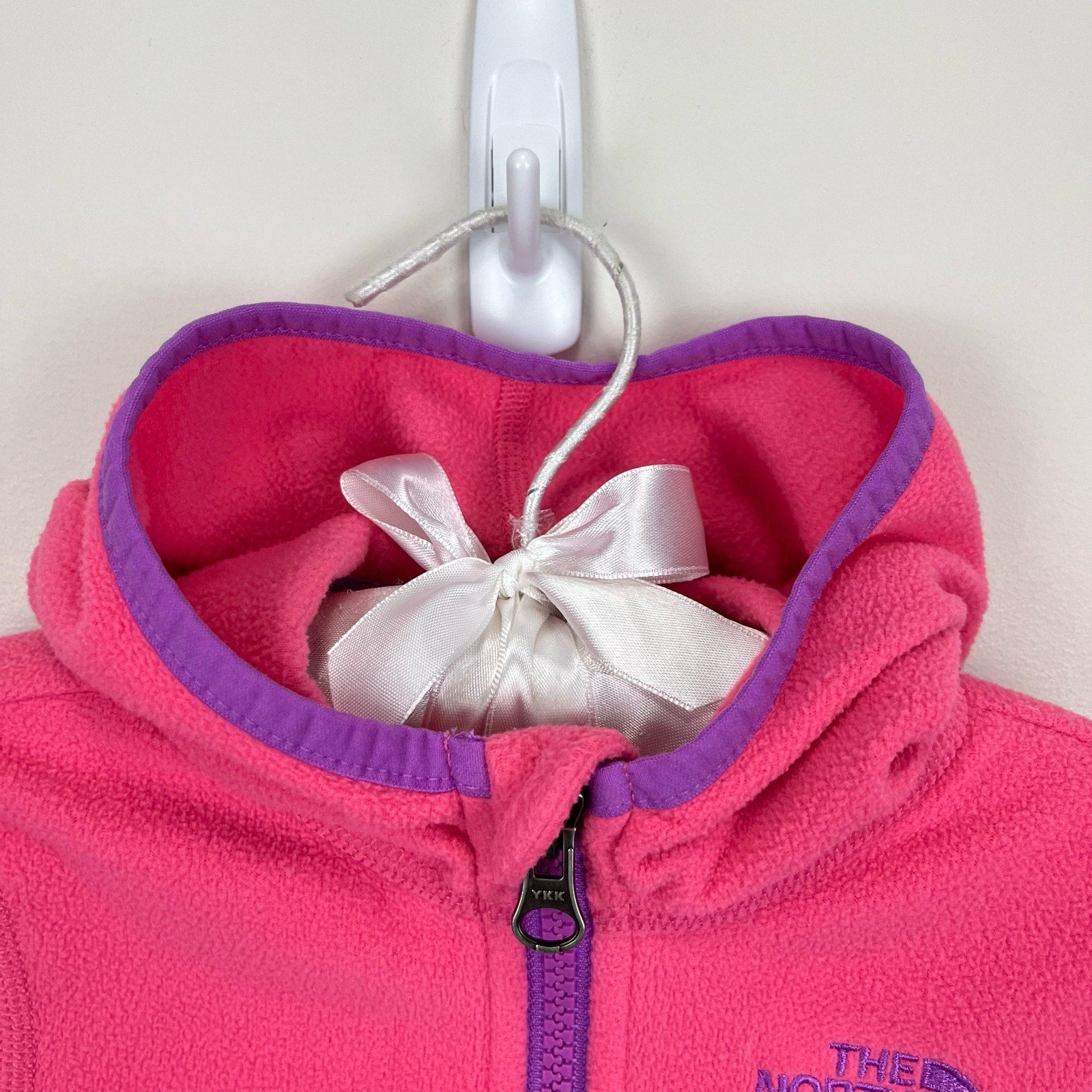 The North Face Girls Glacier Full Zip Hoodie 3-6 Months