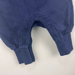 Load image into Gallery viewer, Hanna Andersson Baby French Terry Overalls Navy Blue 60 cm 3-6
