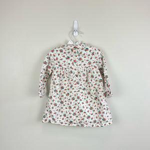 Mini Boden Smocked Floral Dress 6-12 Months