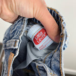 Load image into Gallery viewer, Vintage Levi's 566 Loose Fit Orange Tab Jeans 2T

