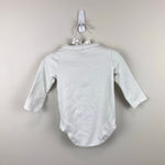 Load image into Gallery viewer, Janie and Jack Baby Henley Long Sleeve Bodysuit Jet Ivory 6-12 Months
