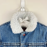 Load image into Gallery viewer, Vintage Levi's Sherpa Lined Denim Trucker Jacket 12 Months USA
