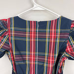 Load image into Gallery viewer, Crewcuts Girls' Puff-sleeve Dress in Stewart Tartan Plaid 8
