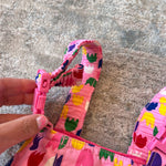 Load image into Gallery viewer, Hanna Andersson Pink Tulip Snow Bibs 100 cm 4T
