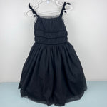 Load image into Gallery viewer, Ralph Lauren Girls Polka Dot Tulle Dress Black 10
