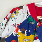 Load image into Gallery viewer, Vintage M.P.S. Pourquoi? Reversible World Map Jacket 4T
