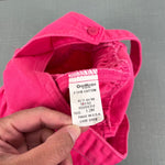 Load image into Gallery viewer, Vintage OshKosh B'gosh Pink Cross Front Overalls 12 Months USA
