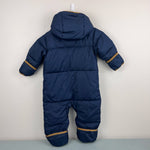 Load image into Gallery viewer, Columbia Infant Snuggly Bunny Down Bunting Snow Suit Navy Blue 12-18 Months
