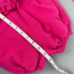 Load image into Gallery viewer, Vintage Tiny Toes Pink Ruffle Bow Romper 12 Months
