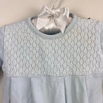 Load image into Gallery viewer, Kissy Kissy Smocked Blue Footie 3-6 Months NWT
