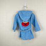 Load image into Gallery viewer, Vintage Y2K Sesame Street Beginnings Blue Elmo Bathrobe 0-9 Months
