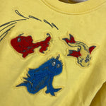 Load image into Gallery viewer, Hanna Andersson Dr. Seuss One Fish Two Fish Sweatshirt 90 cm 3T
