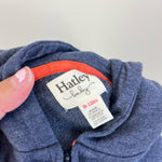 Load image into Gallery viewer, Hatley Strolling Stegosaurus Baby Hoodie Blue 9-12 Months
