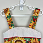 Load image into Gallery viewer, Vintage Nanook Sleeveless Sunflower Dress 6 USA
