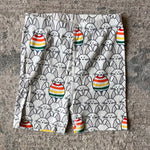 Load image into Gallery viewer, Hanna Andersson Easter Bunny Rainbow Egg Short John PJs 130 cm 8
