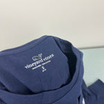 Load image into Gallery viewer, Vineyard Vines Boys' Football Long-Sleeve Pocket T-Shirt Nautical Navy S 8-10
