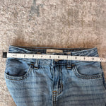 Load image into Gallery viewer, Abercrombie Kids High Rise Ultra Wide Leg Jeans Embroidered Bows 5/6 Long
