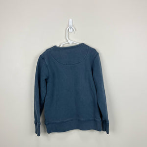 Mini Boden Blue Star Sweatshirt 8-9