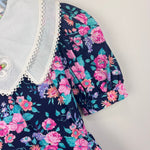Load image into Gallery viewer, Vintage Wonderland Fashions Floral Dress 6 USA
