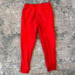 Load image into Gallery viewer, Mini Boden Appliqué Knee Joggers Red Planets 7
