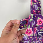 Load image into Gallery viewer, Vintage OshKosh B'gosh Purple Floral Overalls 4T USA
