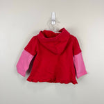 Load image into Gallery viewer, Vintage Y2K Sesame Street Red Pink Elmo Hoodie 18 Months
