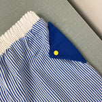 Load image into Gallery viewer, Vintage Blue Striped Pants 2T USA
