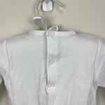 Load image into Gallery viewer, Kissy Kissy Smocked Serenity Sack Gown White Small 0-3 Months NWT
