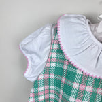 Load image into Gallery viewer, The Beaufort Bonnet Company Brooksy Bubble Set Putney Plaid 6-12 Months NWT
