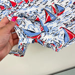 Load image into Gallery viewer, Classic Prep Childrenswear James Shortall Sailboats 18-24 Months
