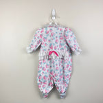 Load image into Gallery viewer, Vintage Carter's Lace Ruffle Strawberry Footie Romper 3-6 Months USA
