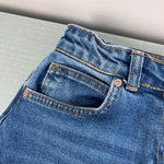 Load image into Gallery viewer, Mini Boden Girls Blue Jean Skirt 13-14

