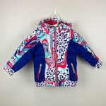 Load image into Gallery viewer, Spyder Girls Bitsy Atlas Synthetic Down Ski Jacket Marbled 2T NWT
