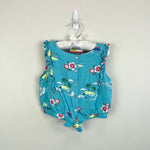 Load image into Gallery viewer, Mini Boden Tropical Island Ruffle Tank Top 5-6 Years
