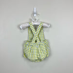 Load image into Gallery viewer, Jacadi Paris Plaid Sun Suit Romper 6 Months
