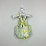 Load image into Gallery viewer, Jacadi Paris Plaid Sun Suit Romper 6 Months
