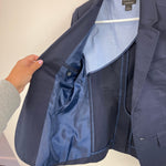 Load image into Gallery viewer, Crewcuts Thompson Navy Blue Suit Jacket 6-7
