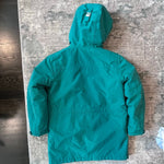 Load image into Gallery viewer, Lands' End Kids Squall Waterproof Insulated 3 in 1 Parka Green L 10-12
